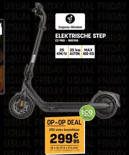 Electro Depot ELEKTRISCHE STEP E2 PRO aanbieding