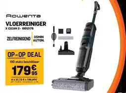 Electro Depot Rowenta VLOERREINIGER X CLEAN 2 aanbieding