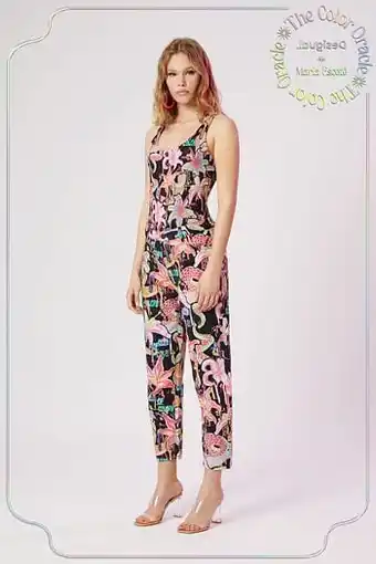 Desigual Enkellange mom fit broek - BLACK - XS aanbieding
