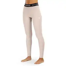 Decathlon Dames Wintersport thermische onderbroek Lotus Kauwgom Roze aanbieding