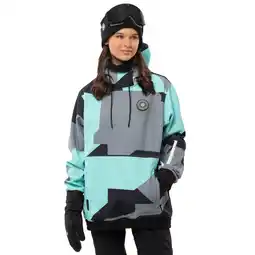 Decathlon Dames Wintersport snowboardjas W1-W Ushuaia Turquoise aanbieding