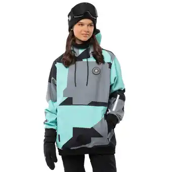 Decathlon Dames Wintersport snowboardjas W1-W Ushuaia Turquoise aanbieding