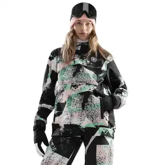 Decathlon Dames Wintersport snowboardjas W1-W Crest Multicolor aanbieding