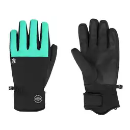Decathlon Heren en Dames Wintersport Snowboard- en ski winterhandschoenen VOSS Turquoise Z aanbieding