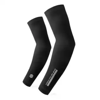 Decathlon Heren en Dames Wielrennen armstukken Armstukken Climatik Zwart aanbieding