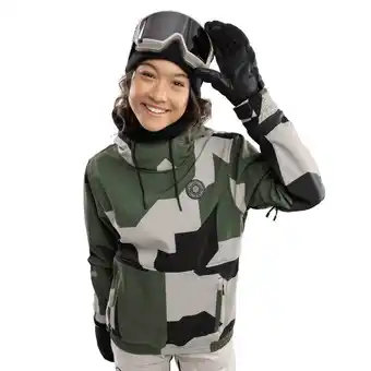 Decathlon Dames Wintersport snowboardjas W1-W Corbet Groen aanbieding