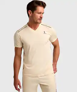 Decathlon Performance Tennis/Padel T-shirt Heren Yellow Breeze aanbieding