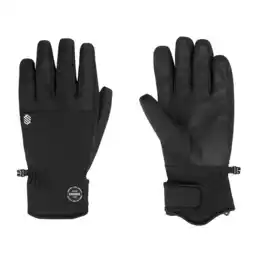 Decathlon Heren en Dames Wintersport Snowboard- en ski winterhandschoenen VOSS Black Zwart aanbieding