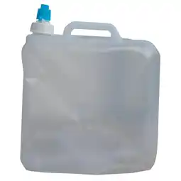 Decathlon 15L Opvouwbare jerrycan Camping watercontainer Drinkwater Opvouwbaar aanbieding