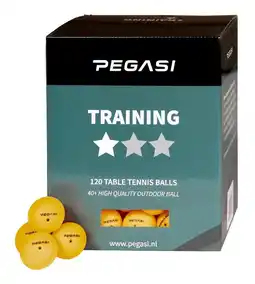Decathlon Pegasi 1 ster pingpong ballen 120st. Oranje aanbieding