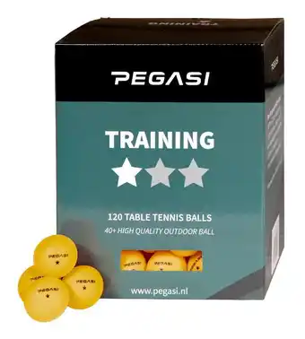 Decathlon Pegasi 1 ster pingpong ballen 120st. Oranje aanbieding