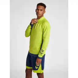 Decathlon Halve Rits Sweatshirt Hmllead Heren HUMMEL aanbieding