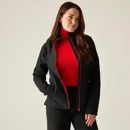 Decathlon Jas Hiking Dames Waterdicht Ademend Ablaze Printable Softshell aanbieding
