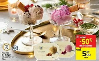 Carrefour Roomijs de belgen aanbieding