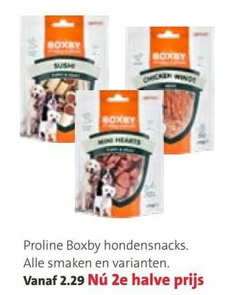 Intratuin Proline boxby hondensnacks aanbieding