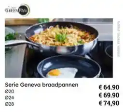 Multi bazar Serie Geneva braadpannen aanbieding