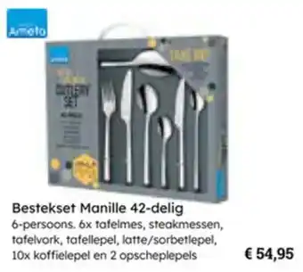Multi bazar Bestekset Manille aanbieding