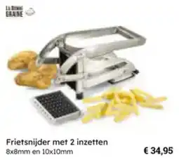 Multi bazar Frietsnijder met 2 Inzetten aanbieding