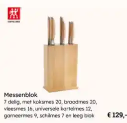 Multi bazar Messenblok aanbieding