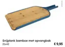 Multi bazar Snijplank bamboe met opvangbak aanbieding