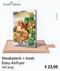Multi bazar Steakplank + boek Easy Airfryer aanbieding