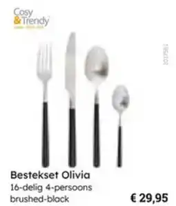 Multi bazar Cosy & Trendy Bestekset Olivia aanbieding