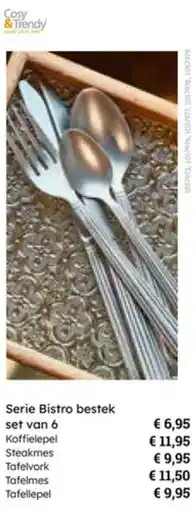Multi bazar Cosy & Trendy Serie Bistro Bestek aanbieding