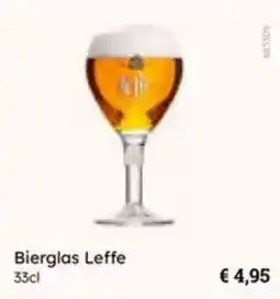 Multi bazar Bierglas Leffe aanbieding