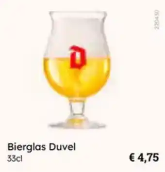 Multi bazar Bierglas Duvel aanbieding