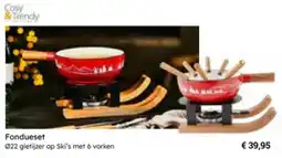 Multi bazar Cosy & Trendy Fondueset aanbieding