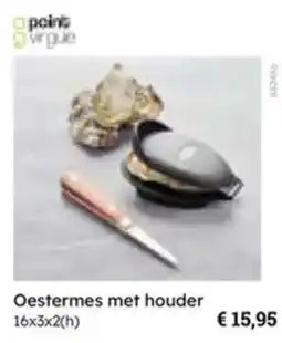 Multi bazar Oestermes met houder aanbieding