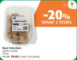 Comarkt Boni Selection Jumbo Scampi aanbieding