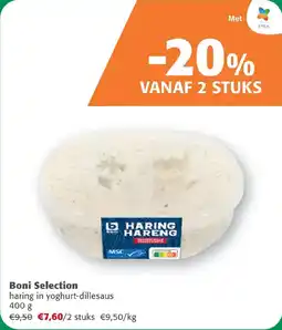 Comarkt Boni Selection Haring in Yoghurt Dillesaus aanbieding