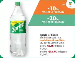 Comarkt Sprite of Fanta aanbieding