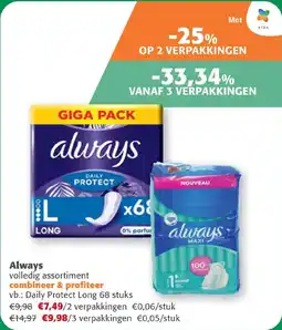 Comarkt Always volledig Assortiment aanbieding