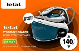 Expert Tefal Stoomgenerator SV8111 Express Power aanbieding