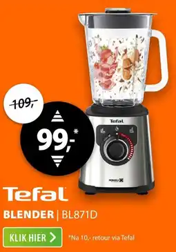 Expert Tefal Blender BL871D aanbieding