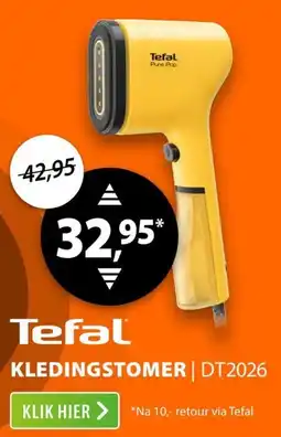 Expert Tefal Kledingstomer DT2026 aanbieding