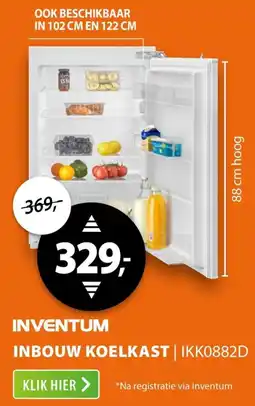 Expert Inventum Inbouw Koelkast IKK0882D aanbieding
