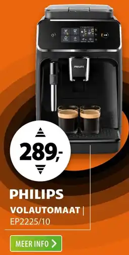 Expert Philips Volautomaat EP2225/10 aanbieding