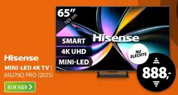 Expert Hisense Mini LED 4K TV 65U79Q Pro (2025) aanbieding