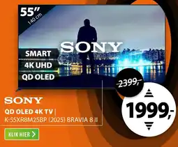 Expert Sony QD Oled 4K TV aanbieding