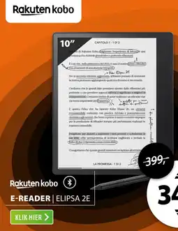 Expert Rakuten kobo E Reader Elipsa 2E aanbieding