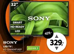 Expert Bony LED TV KD-32W804P1AEP aanbieding