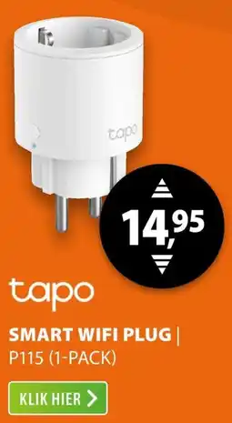 Expert tapo Smart WiFi Plug P115 aanbieding