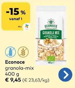 Bio Planet Econoce granola-mix aanbieding