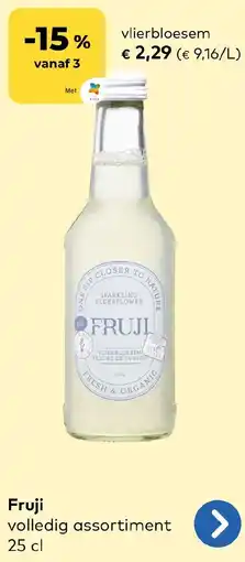 Bio Planet Fruji vlierbloesem aanbieding