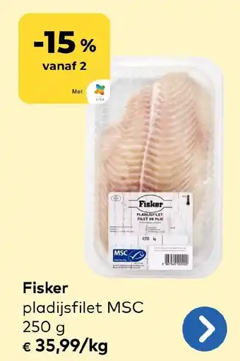 Bio Planet Fisker pladijsfilet MSC aanbieding