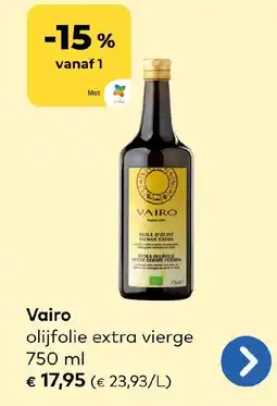 Bio Planet Vairo olijfolie extra vierge aanbieding