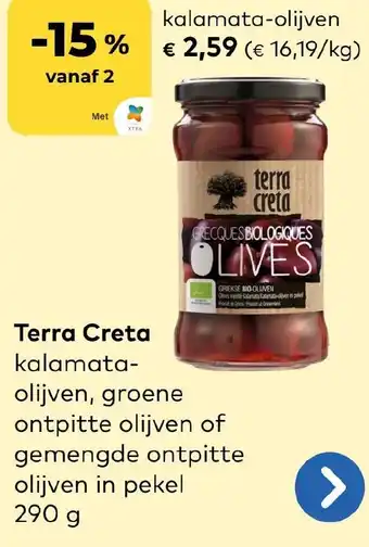 Bio Planet Terra Creta kalamata olijven aanbieding